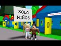 CREAMOS UNA CIUDAD SOLO PARA NIÑOS EN BROOKHAVEN ROBLOX