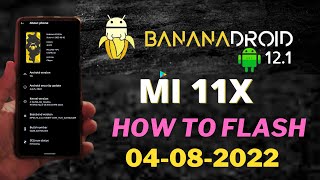 BananaDroid   UNOFFICIAL  Android12L for MI 11X