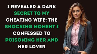 I Revealed a Dark Secret to My Cheating Wife: The Shocking Moment I Confessed to Poisoning Her...