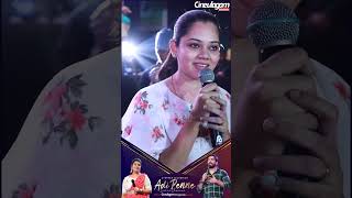 Nesamaguren Song Anitha Sampath Live Singing❤️ Stephen Zechariah Adi Penne Live in Chennai #shorts