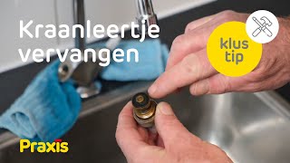 Praxis klustip | Kraanleertje vervangen