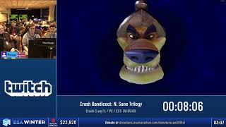 #ESAWinter19 Speedruns - Crash Bandicoot: N. Sane Trilogy [Crash 3 any%] by Murcaz