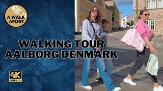 Exploring Aalborg Denmark - Walking Tour In 4K 🇩🇰