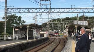 山陽6000系(6014F)普通阪神神戸三宮行き　山陽曽根駅入線シーン