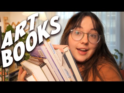 My favorite art books as a SELF-TAINED artist!