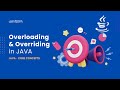 Overloading & Overriding |  Classes Objects & Methods in JAVA  | JAVA Core Concepts