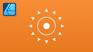 How To Duplicate Objects Around A Circle - Affinity Designer Tutorial