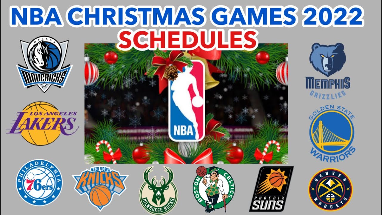 NBA Christmas Games Schedules 2022; NBA Games Today; NBA Christmas ...