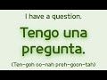 Useful expressions in Spanish