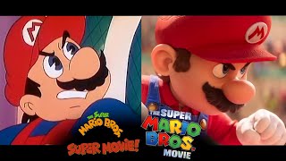 Super Mario Bros. Movie Trailer - Cartoon vs. Official