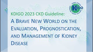 KDIGO 2023 CKD Guideline: Evaluation, Prognostication, and Management of Kidney Disease