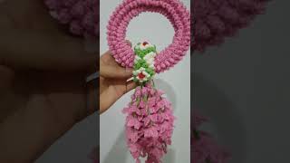 มาลัยอุบะดอกมะลิ/ garland jasmine flower bouquet/माला चमेली के फूल का गुलदस्ता