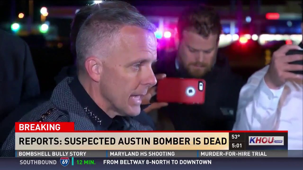 Raw: Police, FBI Press Conference After Austin Bombing Suspect's Death ...