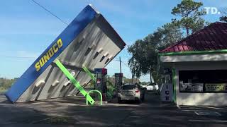 Hurricane Helene aftermath in Perry, Florida: Damage from Helene impacts Big Bend region