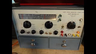 New Test equipment at D-Lab Electronics DeVry Tube Radio analyzer Console