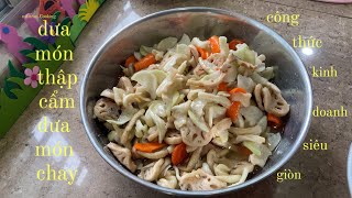 Cách Làm/Dưa Món Thập Cẩm Chay/Công Thức Kinh Doanh/Cách Làm Của Maitran Rất Giòn Ngon(Tập 290)