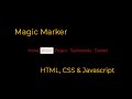 Magic Navigation Menu Indicator HTML CSS  Javascript  | csPoint