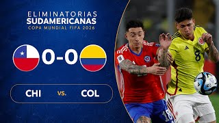 CHILE vs. COLOMBIA [0-0] | RESUMEN | ELIMINATORIAS SUDAMERICANAS | FECHA 2