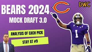 FINAL Chicago Bears Mock Draft 3.0 : STAY AT #9