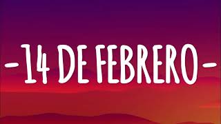 14 De Febrero (Letra/Lyrics) - Feid