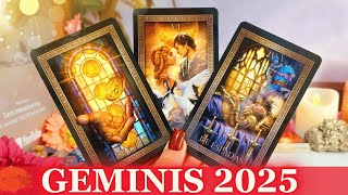 GEMINIS♊TE LLUEVE EL DINERO💰UN FALLECIMIENTO⚰️Y UN NUEVO💞AMOR EN 2025