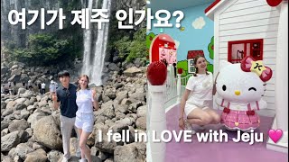 [국제커플] 제주도와서 눈 뒤집힌 여친 My first time in Jeju ! | KRUK | Eve&Hoon