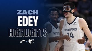 Zach Edey Highlights vs  Utah Jazz