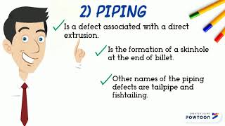 extrusion defects (manufacturing process)