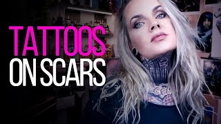 TATTOOING ON SCARS ★ TATTOO ADVICE ★ by Tattoo Artist Electric Linda
