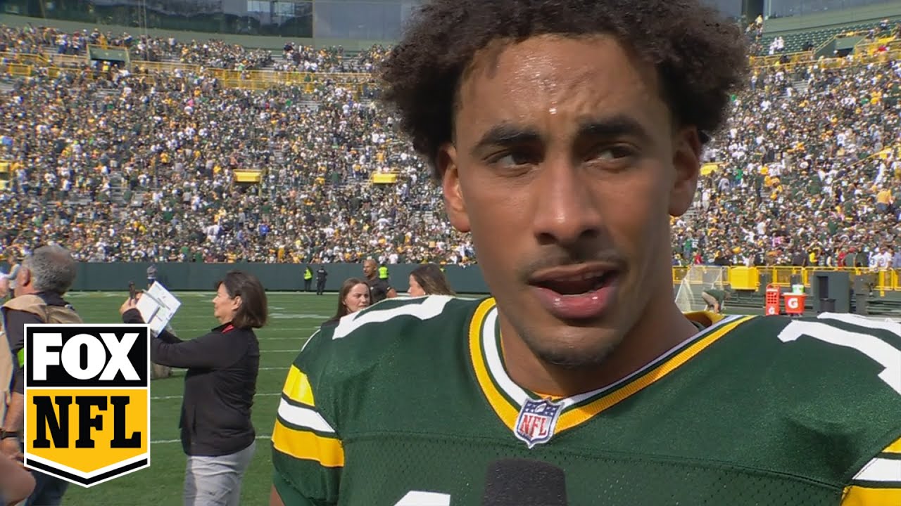 Postgame Interview: Jordan Love Speaks On The Packers' Comeback Victory ...