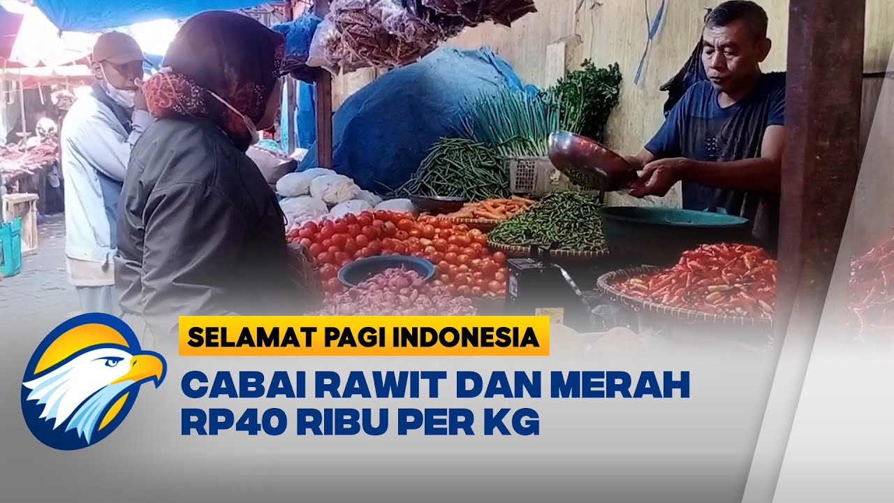 Kenaikan Harga Cabai Dan Bawang Di Rangkasbitung - YouTube