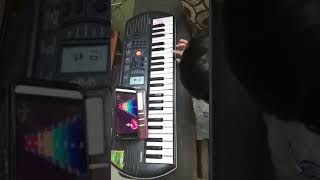 Carnatic music using keyboard