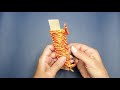 easy crochet how to crochet bicolor cord for beginners and make a simple flower.