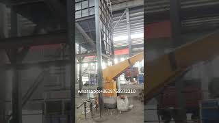 5 tons 10 tons foundry furan resin sand molding production line metal casting machinery factory