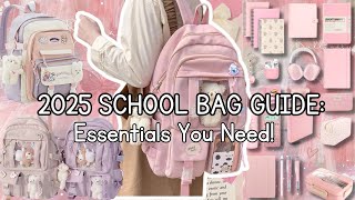 2025 School Bag Guide: Essentials You Need! 🌟🎒