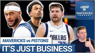 How Luka Doncic's Mavs Took Care of & Stood On Business in Win vs Detroit | Dallas Mavericks Podcast