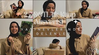 2500TL’lik Kitap Alışverişi/Yayınevlerinden Gelenler