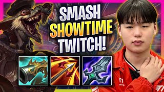 SMASH SHOWTIME WITH TWITCH! - T1 Smash Plays Twitch ADC vs Jinx! | Season 2025