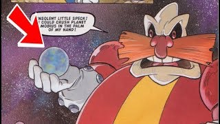 Robotnik Literally Holds The Entire Planet In His Hand - Full Scene