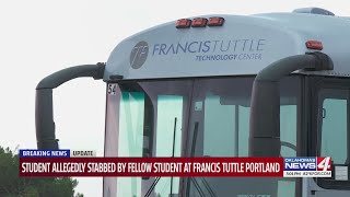 Student allegedly stabbed by fellow student at Francis Tuttle Portland