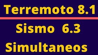 TERREMOTO 8.1 papua nueva guinea sismos de  6.3  CASI AL MISMO TIEMPO ⚠️ HYPERGEO Noticias Hyper333