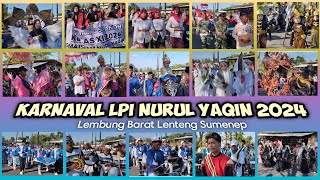 Karnaval LPI Nurul Yaqin 2024 Lembung Barat Lenteng Sumenep