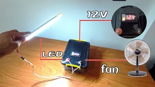 Making a battery is a difficult thing, but we make it easier in this way - 12 volt battery