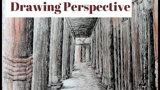 Perspective Drawing + How to draw perspective. #art, #artwork, #tutorial, #drawing, #drawingcartoons