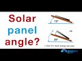 At What Angle Should Rooftop Solar Panels Be Installed?
