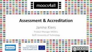 MOOCs4ALL video for EDEN by Janine Kiers