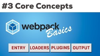 THE WEBPACK CORE CONCEPTS | Webpack 2 Basics Tutorial