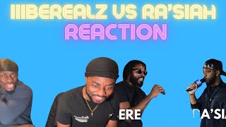 iiiBEREALZ VS RA'SIAH PEN GAME RAP BATTLE REACTION VID | CCUSTOM CULTURE