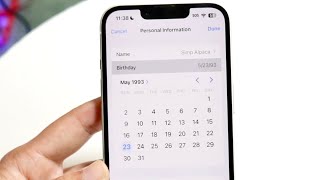 How To Change Age On Apple ID! (2023)