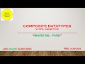Oracle PLSQL Composite Datatypes